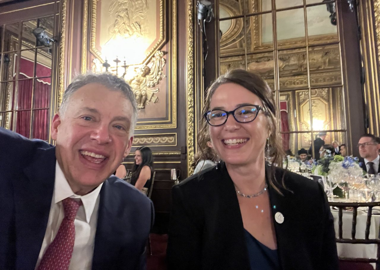 Roy Herbst: Congratulations to our wonderful colleague Dr. Katerina Politi honored by The Lung Cancer Research Foundation for her wonderful scientific achievements and service to the lung cancer community.