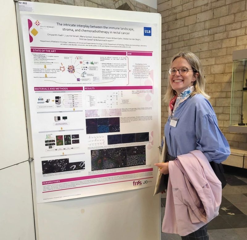 Chrysanthi Iliadi: Just presented my research at the Tumor Heterogeneity, Plasticity, and Therapy Conference in Leuven, Belgium