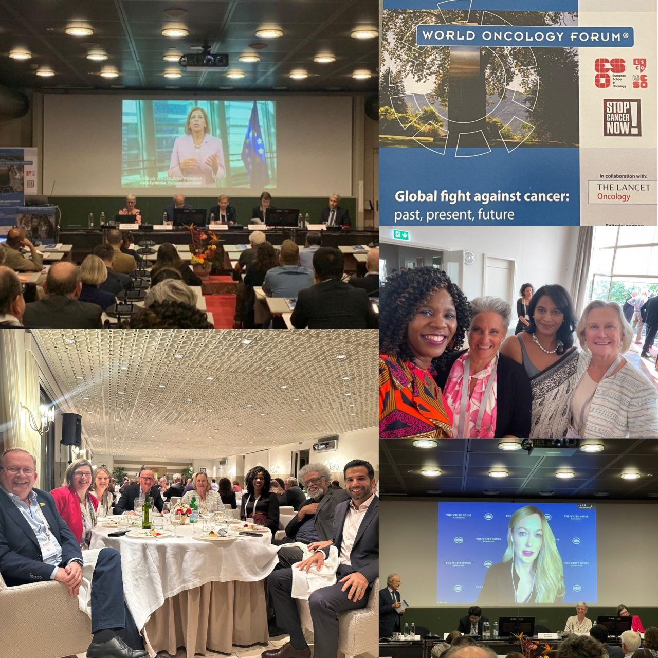 Julie Gralow: Busy 3 days at the World Oncology Forum in Ascona, Switzerland.