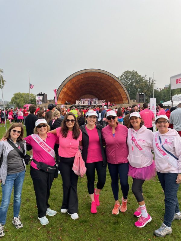 Amy Comander: These women are graduates of the PAVING the Path to Wellness Program for breast cancer survivors!