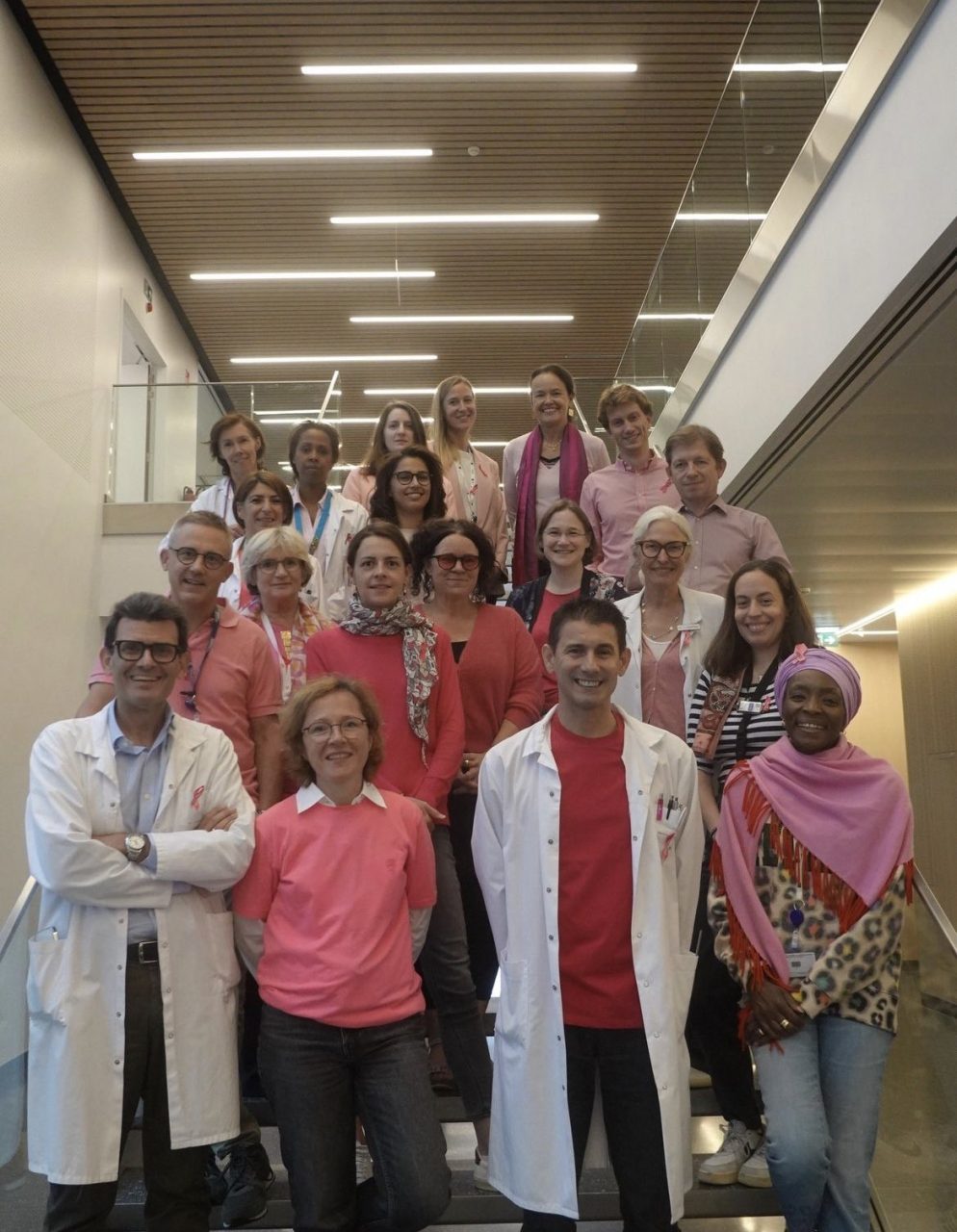 Elisa Agostinetto: Proud to be part of Institut Jules Bordet team and to work everyday with extraordinary colleagues and mentors to help fight against breast cancer.