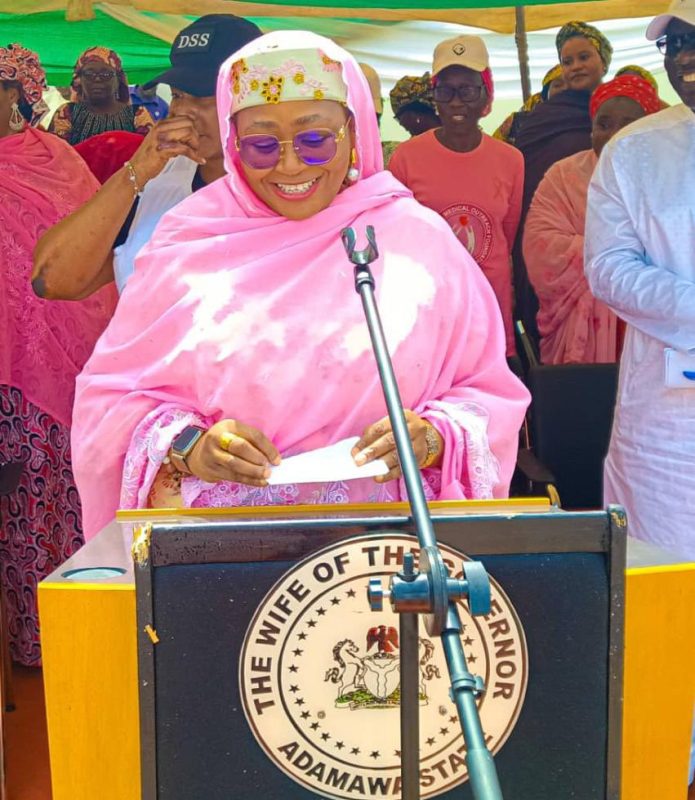Her Excellency Hajiya lami Ahmadu Umaru, flagged off free breast, cervical cancer screening and diagnosis for 1000 women in Adamawa State – First Ladies Against Cancer (FLAC)