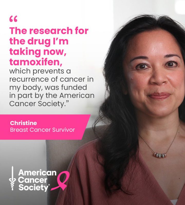 We’re currently funding $78 million in breast cancer-specific research through 160 grants – American Cancer Society