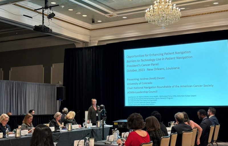 Tune in to hear about Barriers to Technology Use – President’s Cancer Panel