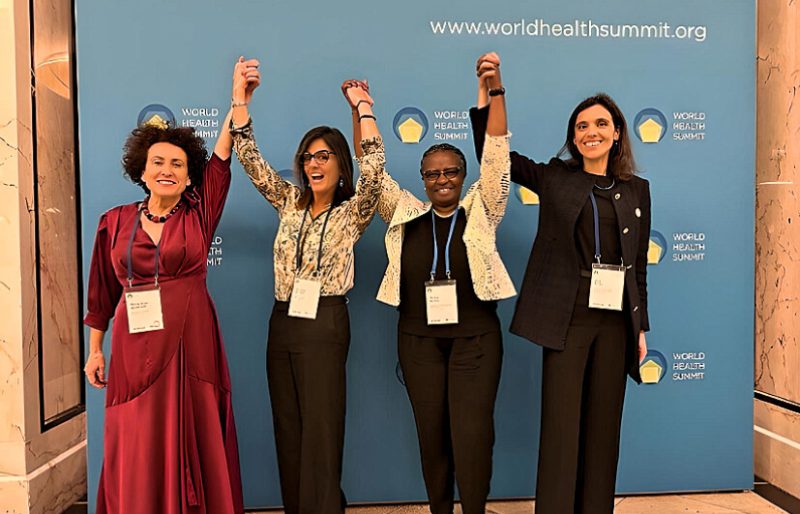 Carolina Batista: Thrilled with the kick off the World Health Summit in Berlin today!