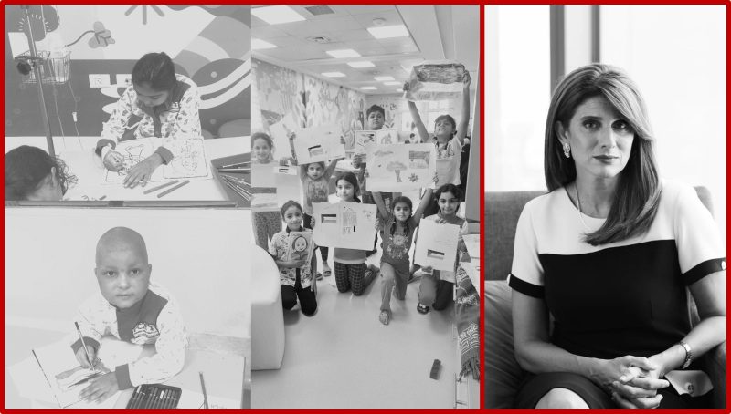 Princess Dina Mired: As a mother of a cancer survivor, my heart goes out to all the innocent children in Gazza who now have to wait whilst cancer is ravaging their tiny bodies since there is no more chemotherapy