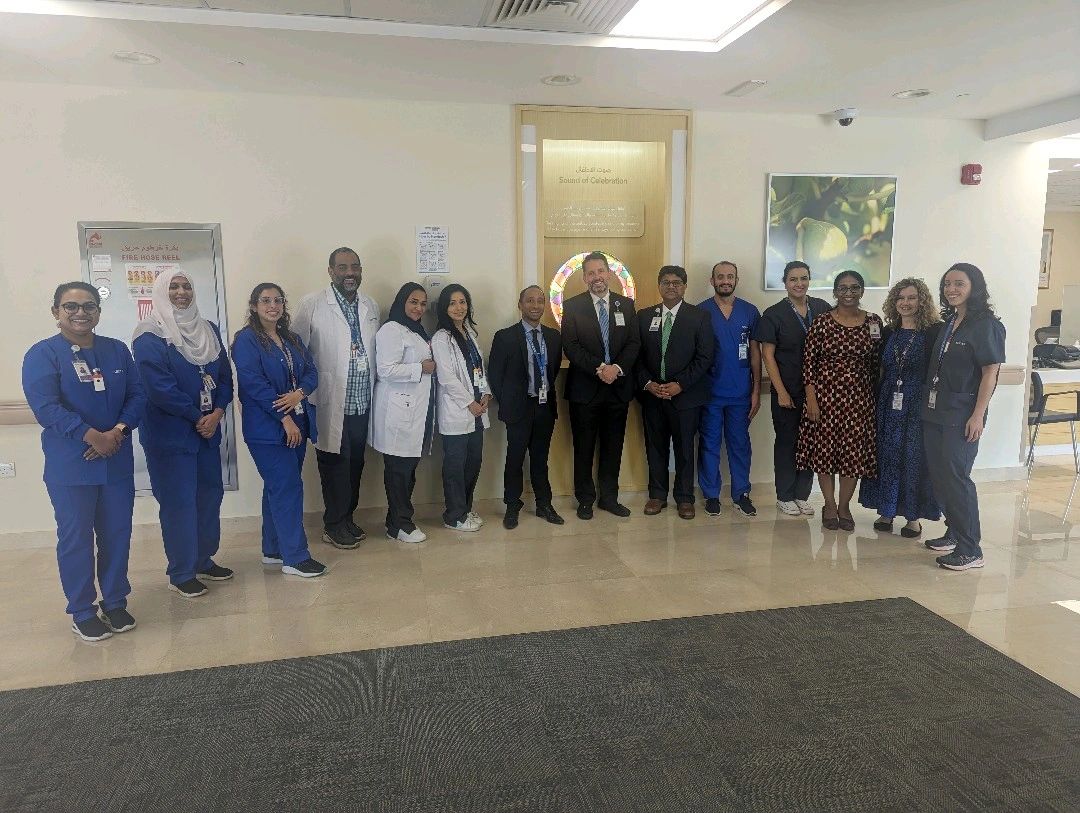 Kalinga Mantotta: The official opening of the Radiation Oncology service at Sheikh Shakhbout Medical City