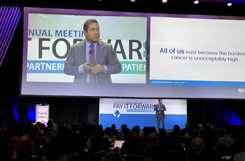 Arif Kamal: Thank you to American Society for Radiation Oncology for inviting me as keynote speaker at the ASTRO23 annual meeting