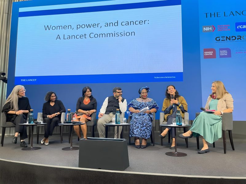 Vania Wisdom: After the launch of  The Lancet Commission on Women, power and cancer, I am still feeling the inspiration and energy of this group!