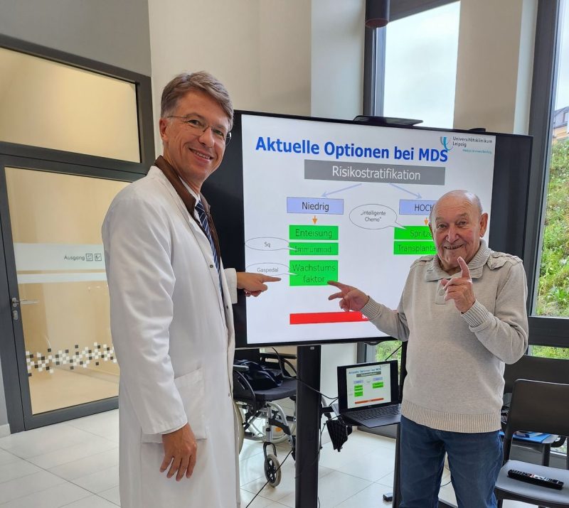 Uwe Platzbecker: He is a role model for how important patient participation and clinical trials are