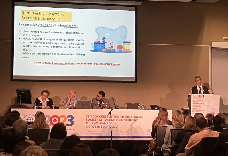 Guillermo Chantada: A big honor to present PARC today at SIOP congress