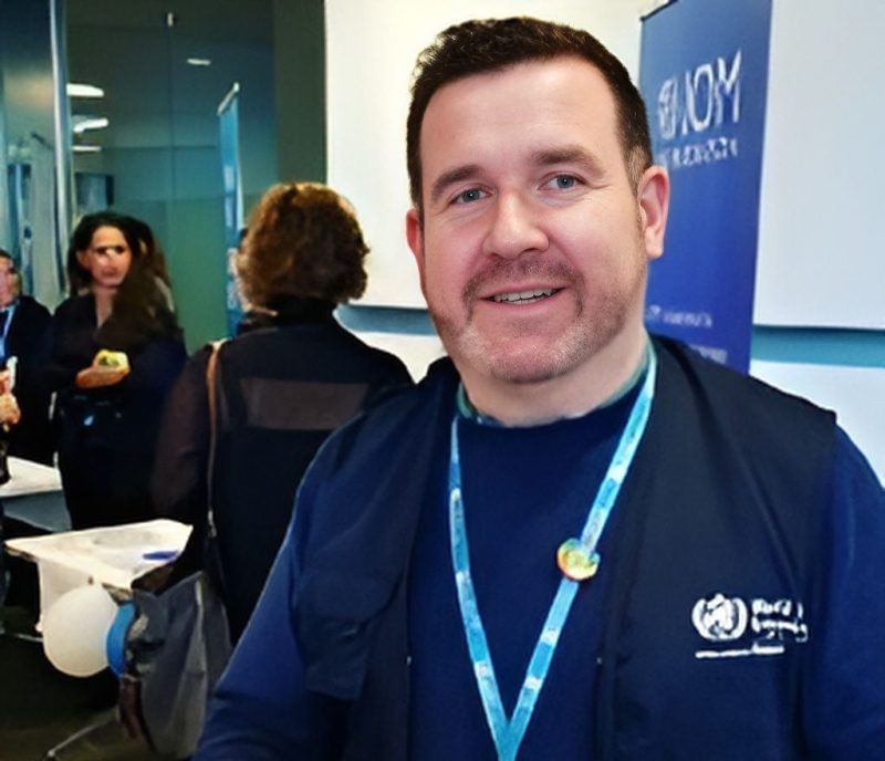 David Kavanagh: The raising of the flag of the Republic of Egypt at IARC