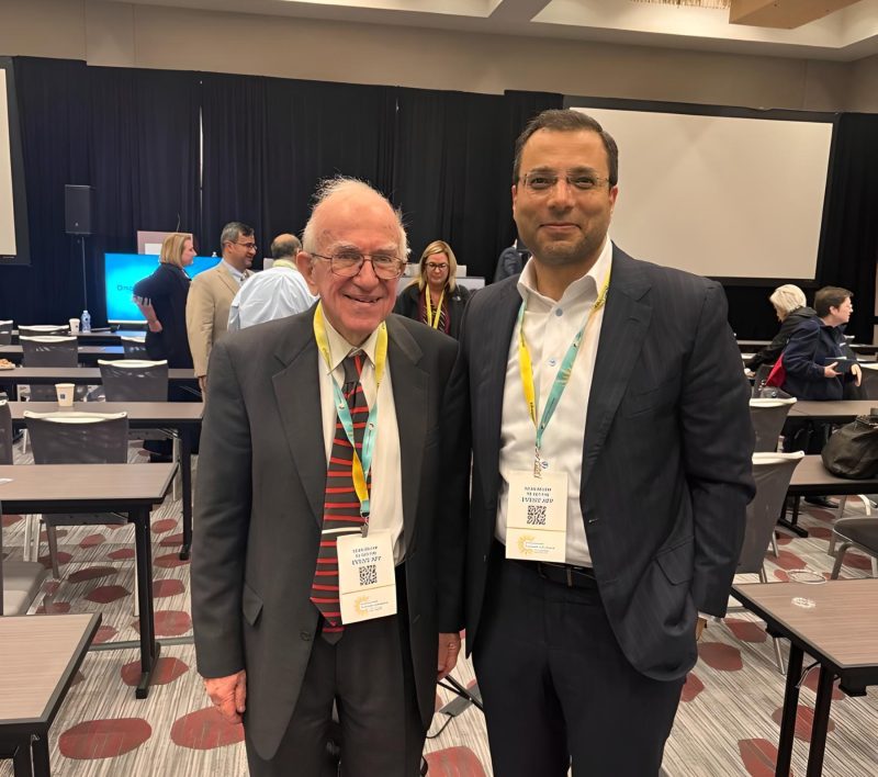 Mohamed E. Salem: Absolutely thrilled to have witnessed the brilliance of Dr. Lawrence Einhorn at the Best of Oncology Conference today