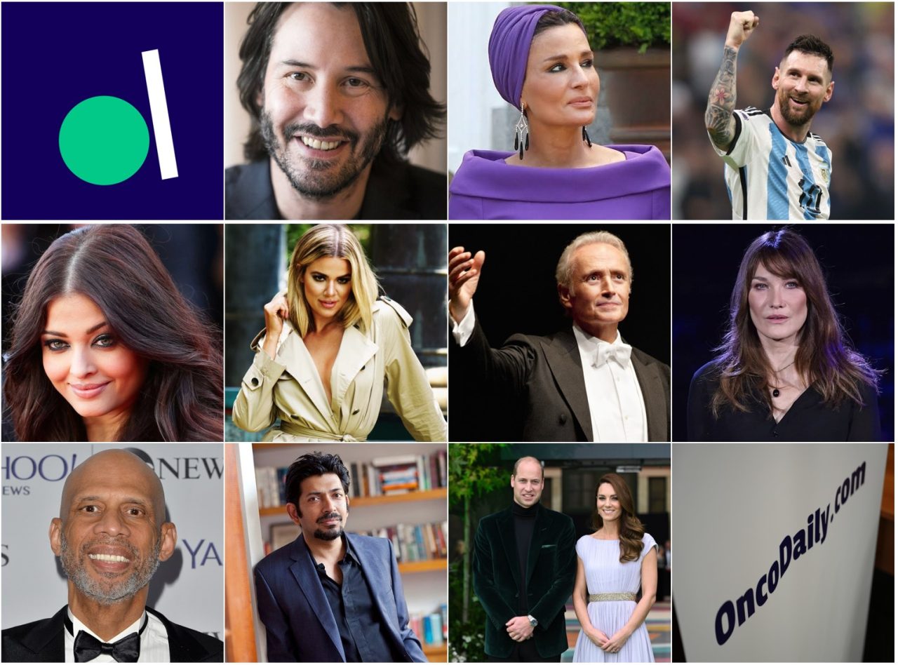 100 Influential Celebrities in Oncology: The 2023 Edition – Part 1