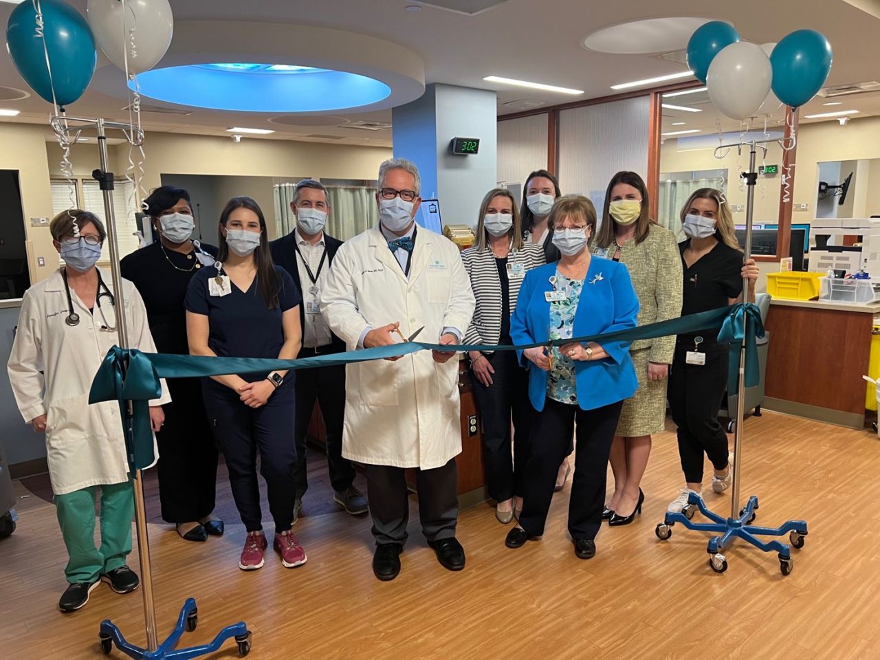 Melissa Barnes: We celebrated the opening of Infusion Immediate Care