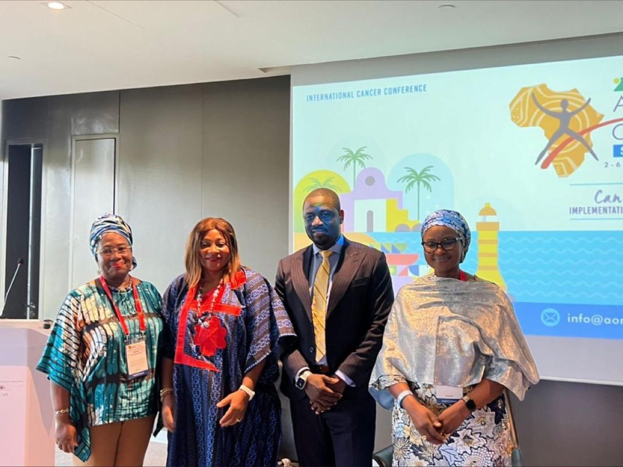 Zainab Shinkafi-Bagudu: As Abuja, joins City Cancer Challenge network, I joined other esteemed speakers to share the barriers in to improving cancer control at the CCan session during Aortic2023