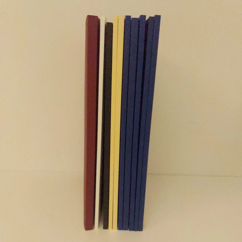 All the bound theses of the students of this class except for the one that was sent to Brazil – Advanced Oncology