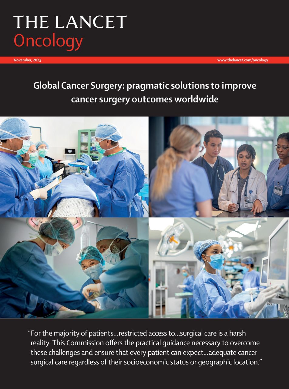 Isabel Rubio: Everything that is needed to provide globally with high quality cancer surgery to every patient