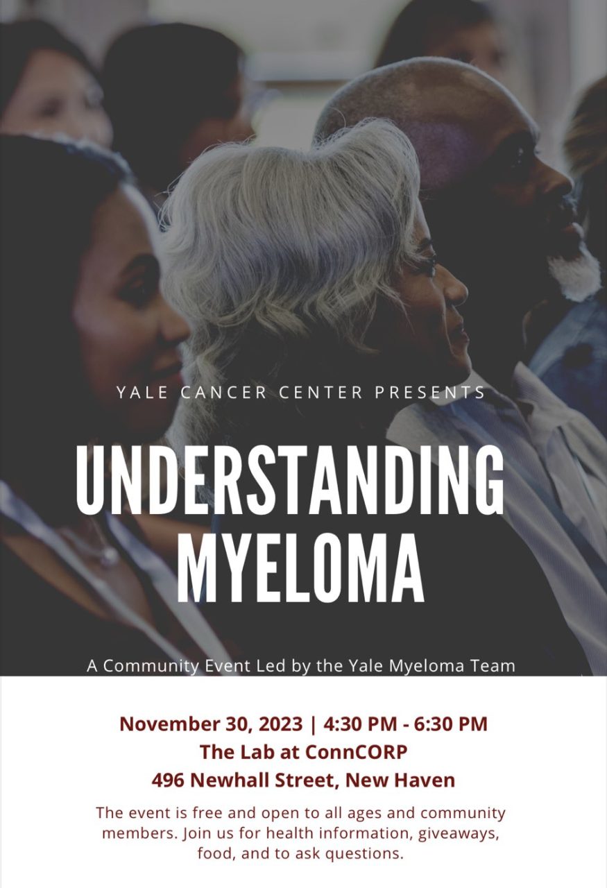Natalia Neparidze: This event is open to all community members and provides education about myeloma