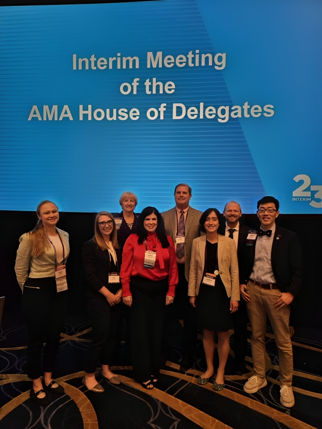 Ray Page: Hard working ASCO delegation to the AMA
