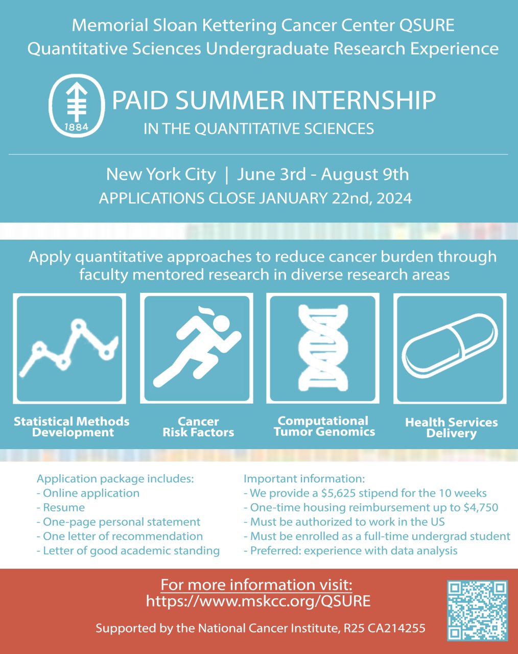Aaron Mitchell: Undergrads interested in cancer research and data science – come spend your summer at MSKCC!
