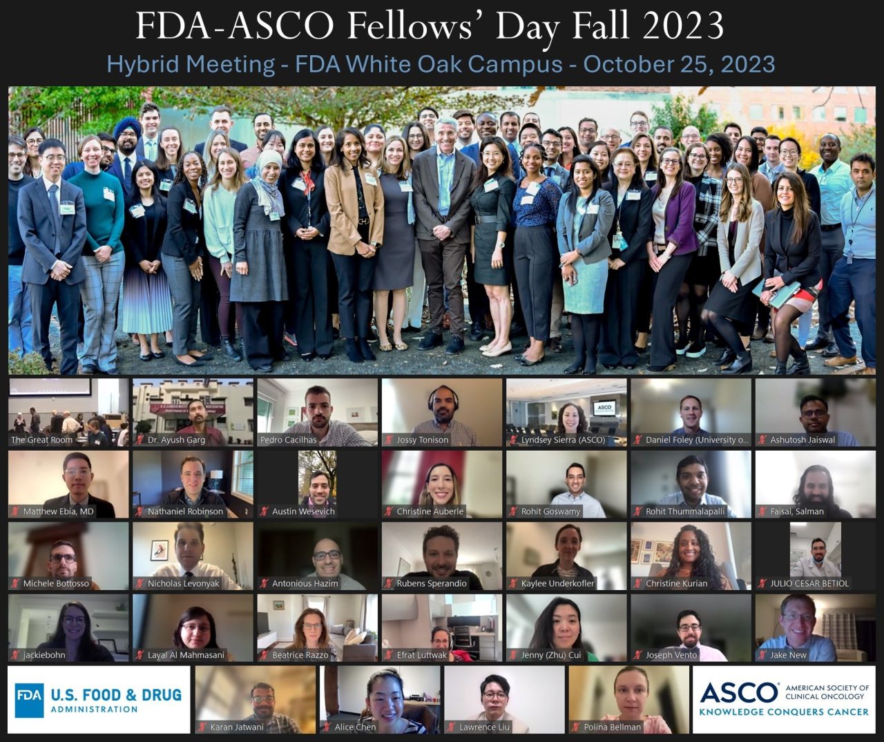 Applications for the February 2024 FDA Oncology – ASCO Fellows Day Workshop are now being accepted until Nov 27! – FDA Oncology