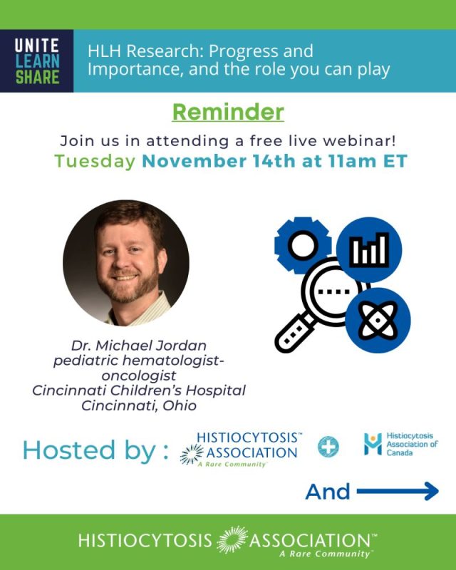 Explore what goes into Hemophagocytic Lymphohistiocytosis research and how you can play a role in it – Histiocytosis Association