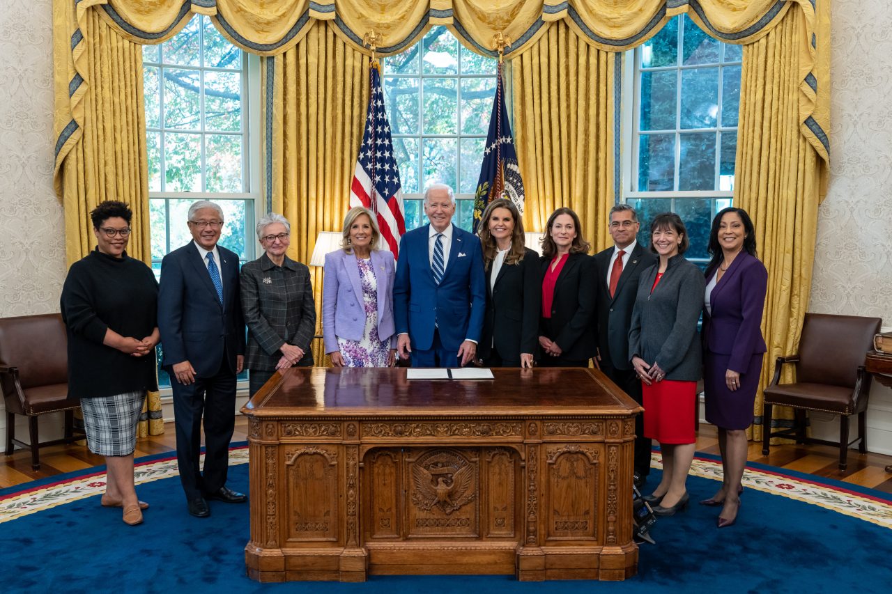 Monica M. Bertagnolli: Honored to be present as President Of The US signed the Presidential Memorandum establishing the White House Initiative on Women’s Health Research