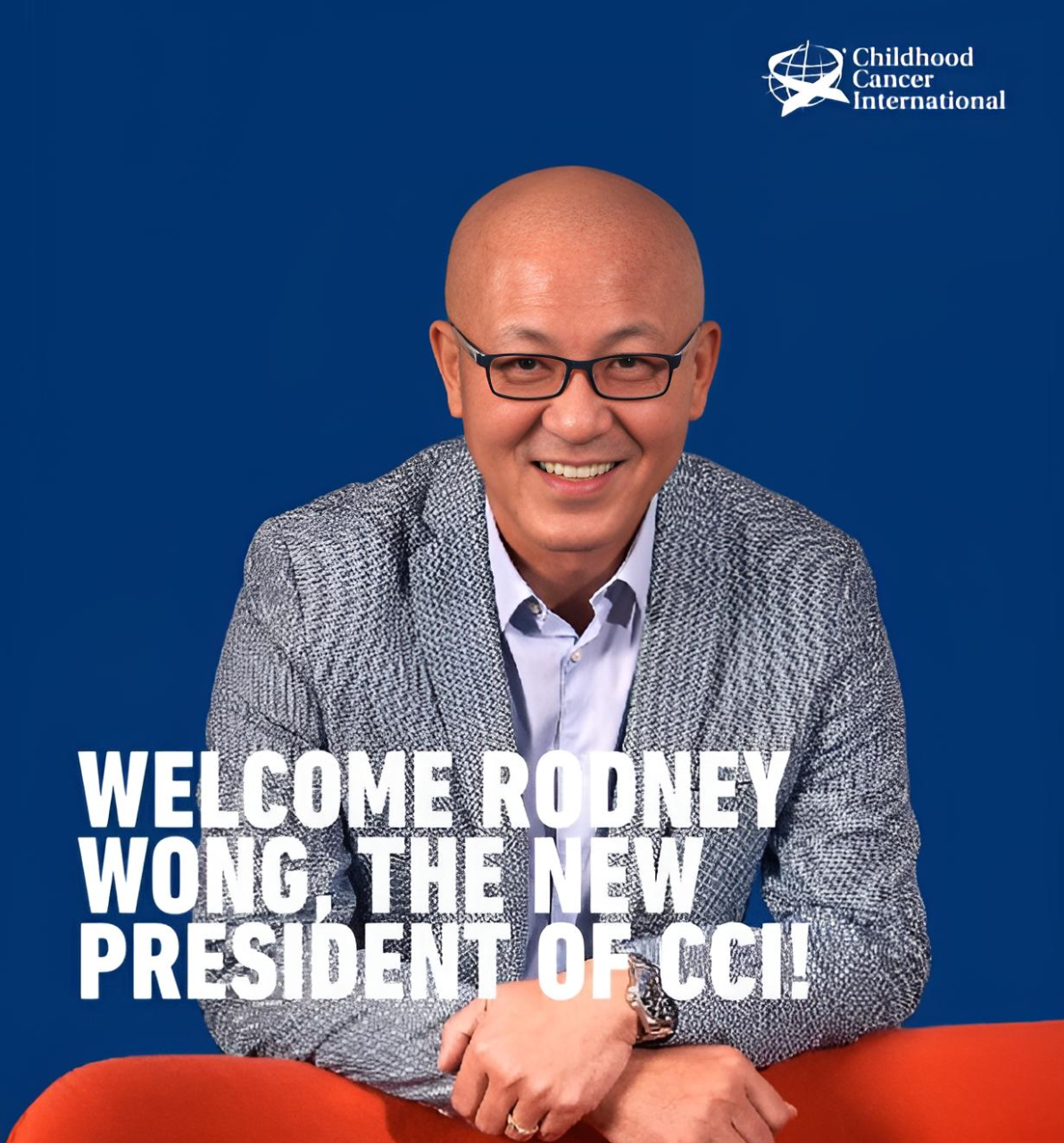 Childhood Cancer International welcomes Rodney Wong as their new CCI president