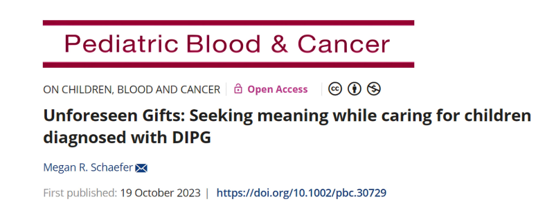 Megan R. Schaefer: This narrative is deeply personal to my grief experience as a pediatric psychologist