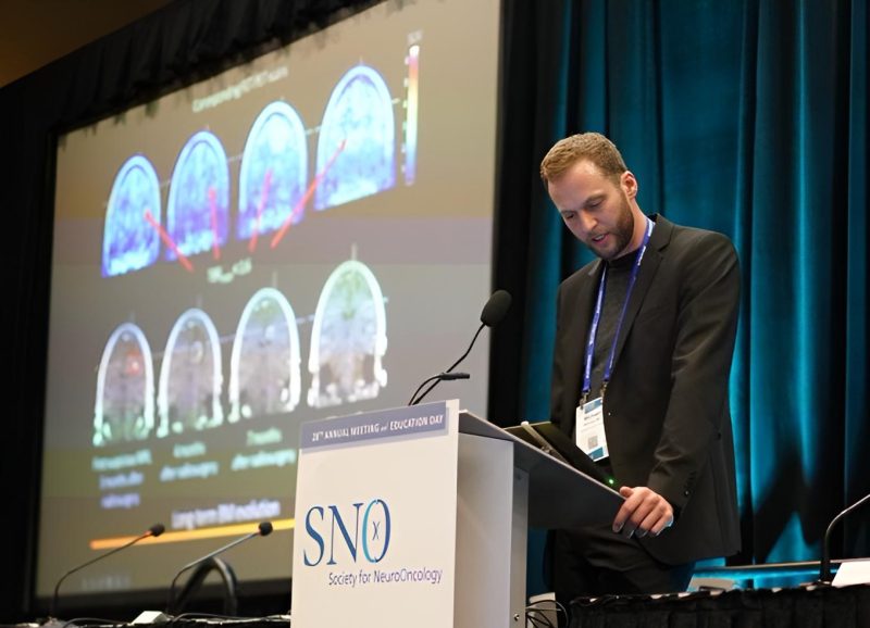 Jan-Michael Werner: Presentation of Michael Wollring on serial amino acid PET imaging of brain metastases