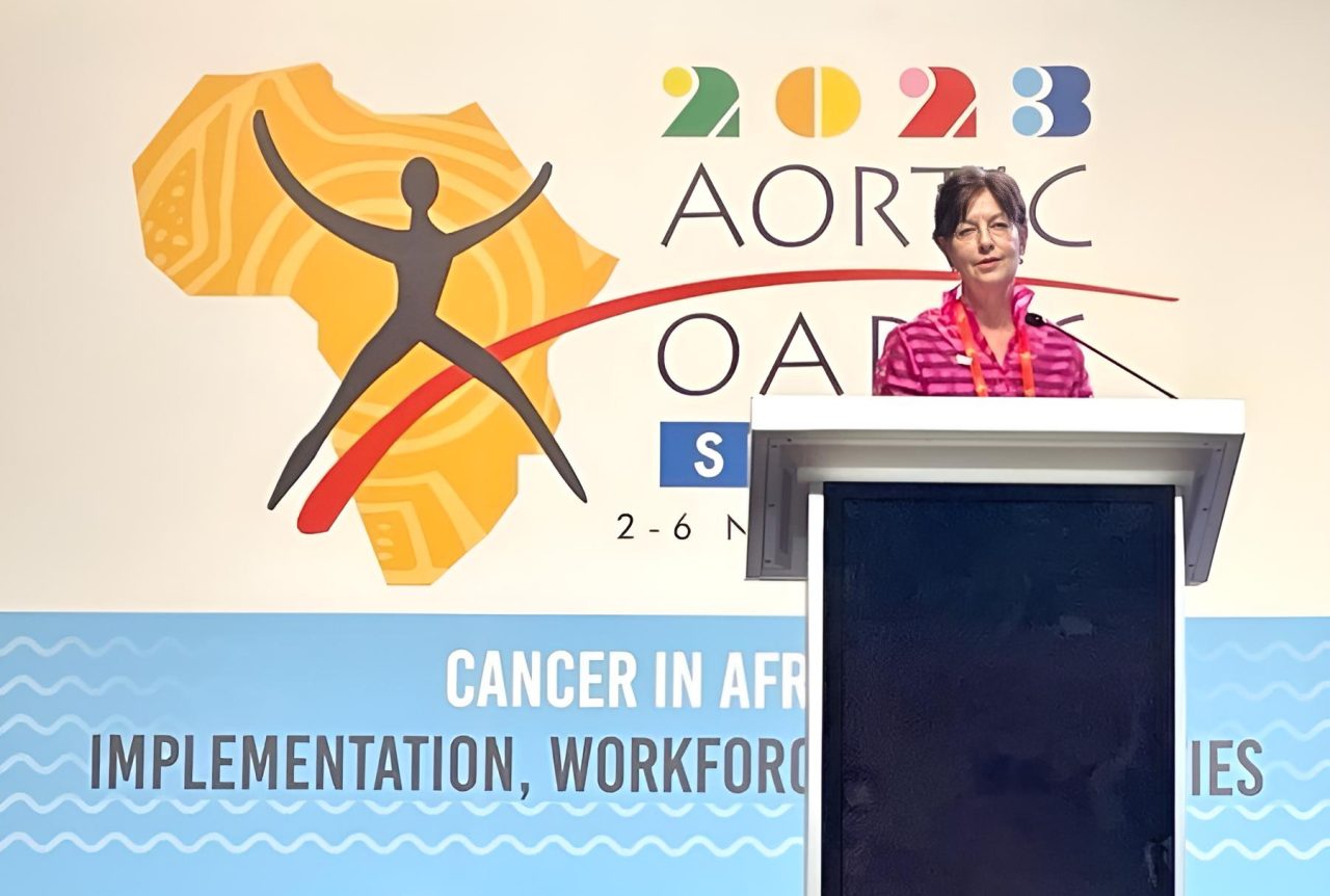 Lynn M. Schuchter: Honored to represent ASCO at a joint symposium with the African Organisation for Research and Training in Cancer