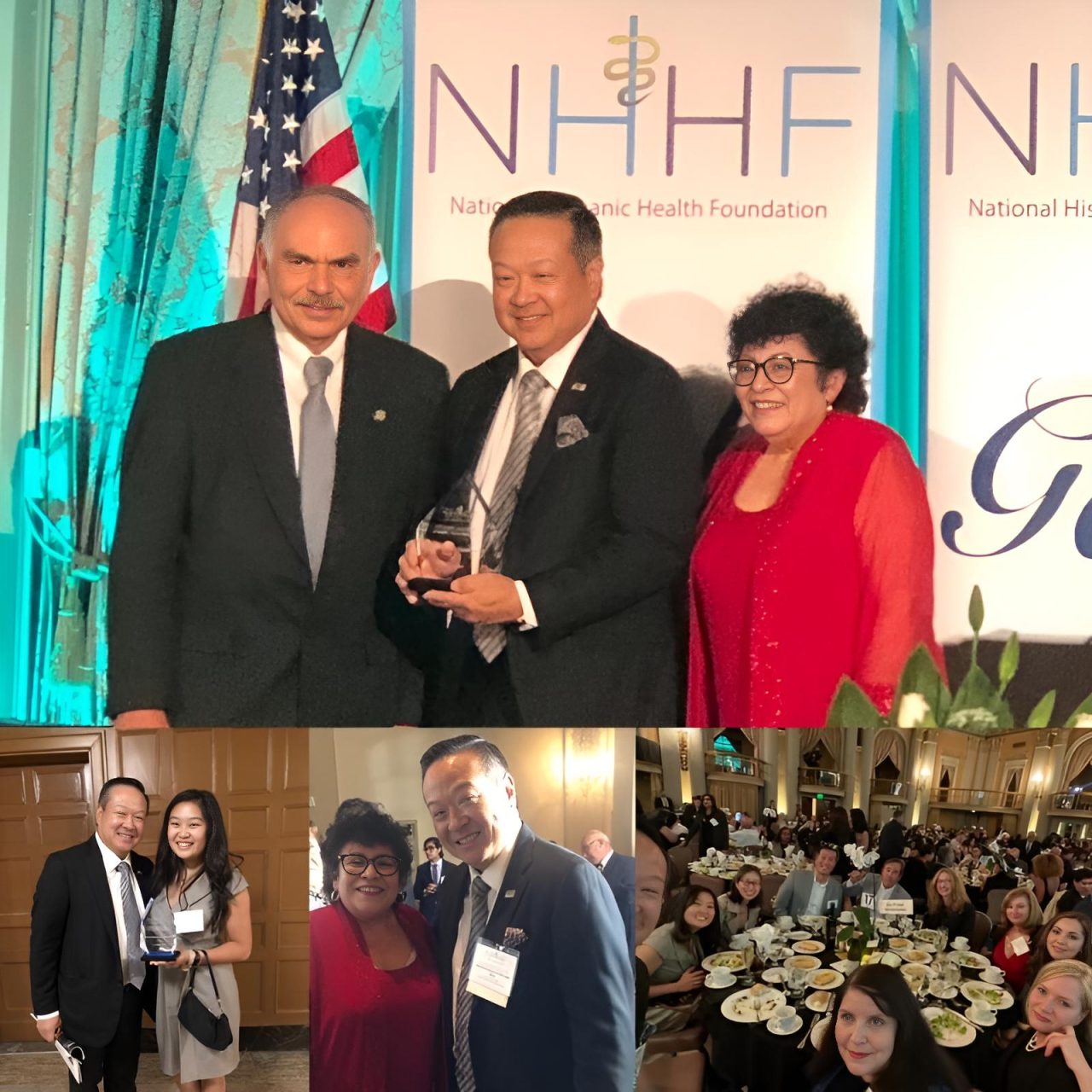 Ed Kim: Thank you to the National Hispanic Health Foundation for the leadership award at the 16th annual California Hispanic Health Professional Student Scholarship Gala