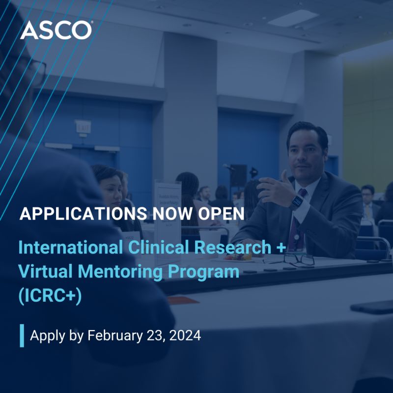 Applications are now open for our new virtual mentoring program in Latin America – ASCO