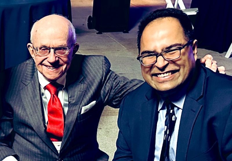 Naveen Pemmaraju: Honored to spend some great quality time with Richard Silver this evening at MPN Hero 2023