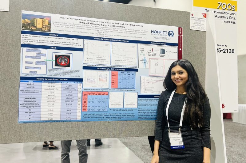 Khushali Jhaveri: Our work highlights the crucial role of muscle health pre and post treatment CART