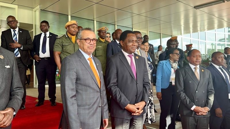 Tedros Adhanom Ghebreyesus: WHO is looking forward to continuing close collaboration with Hakainde Hichilema and his team for Health for All people in Zambia