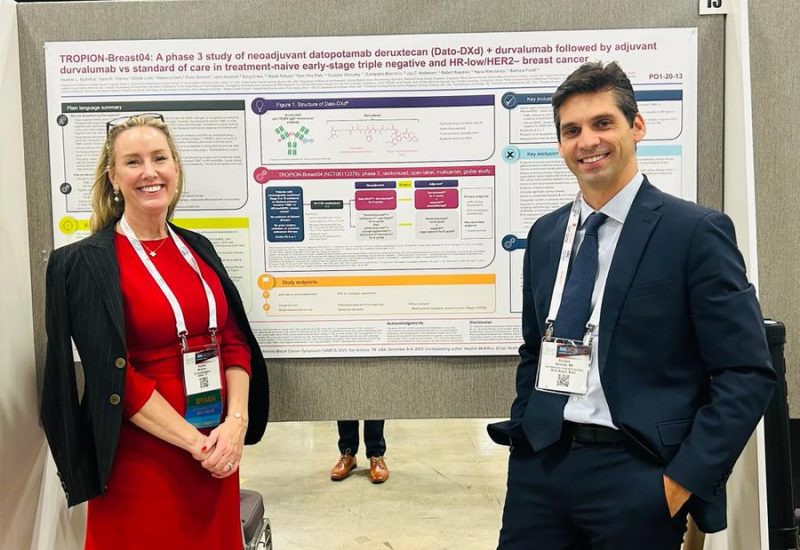 Gustavo Werutsky: Excited to share the TROPION-Breast04 international study poster from SABCS 2023