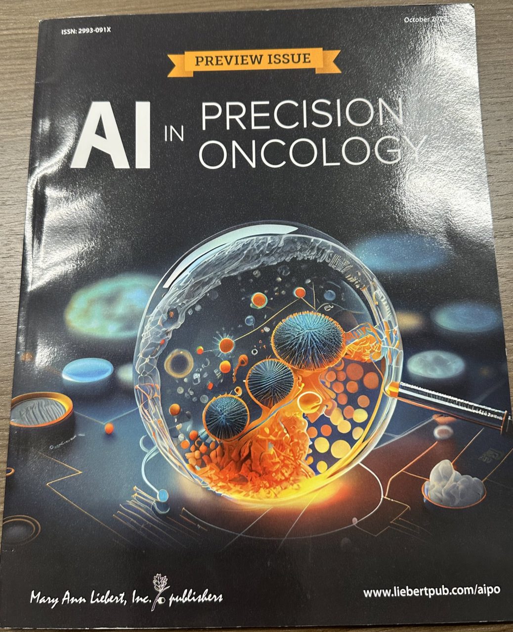 Vivek Subbiah: Forward-thinking journal on AI in Oncology and precision medicine