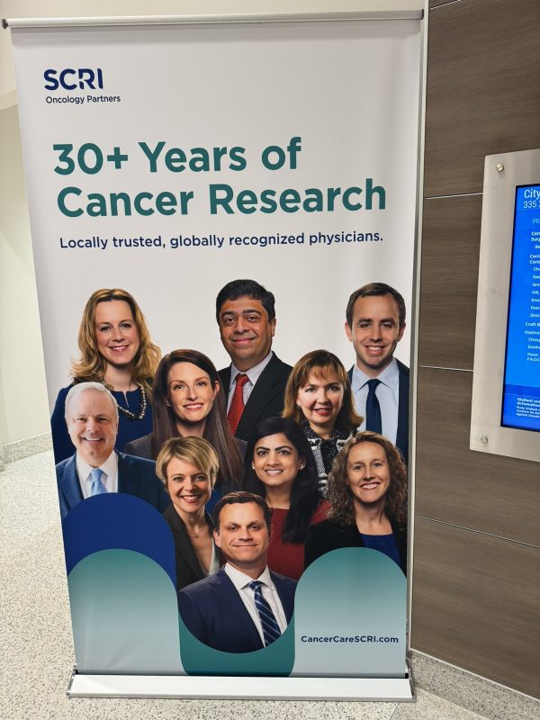 Benjamin Garmezy: The first day of our new practice at SCRI Oncology Partners in Nashville