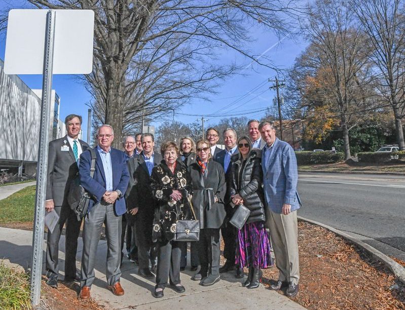 The renaming of Leon Levine Drive – Atrium Health Foundation