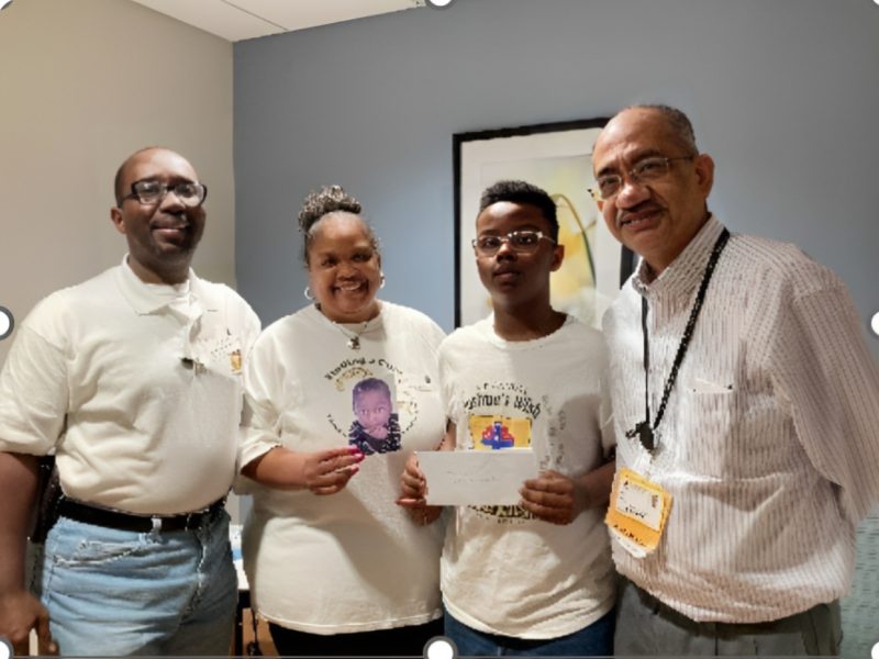 Amar Gajjar: Labrina, Trent and Caleb, founders of Joshua’s Wish