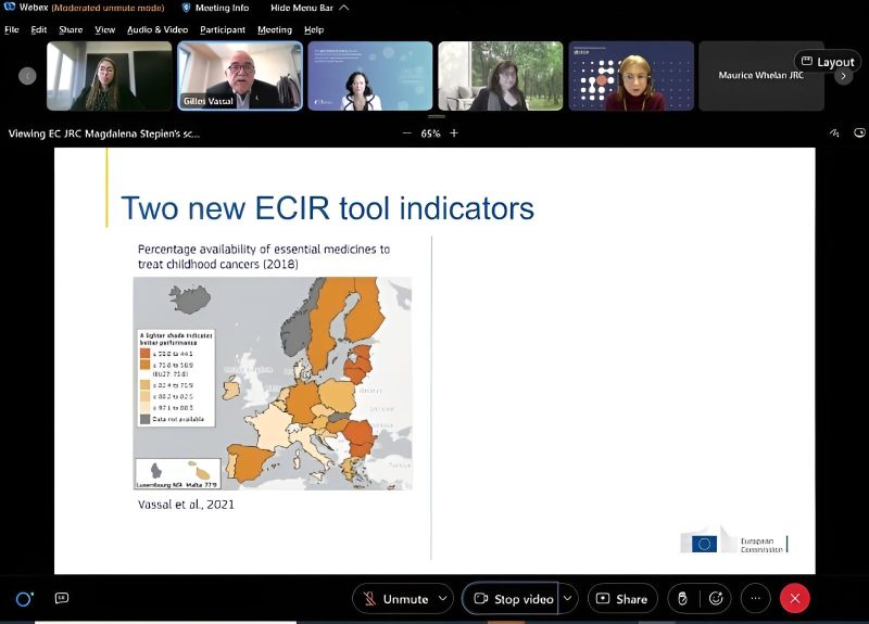 “Bridging the inequality gaps for childhood cancer,” hosted by the Joint Research Centre of the European Commission – SIOP Europe
