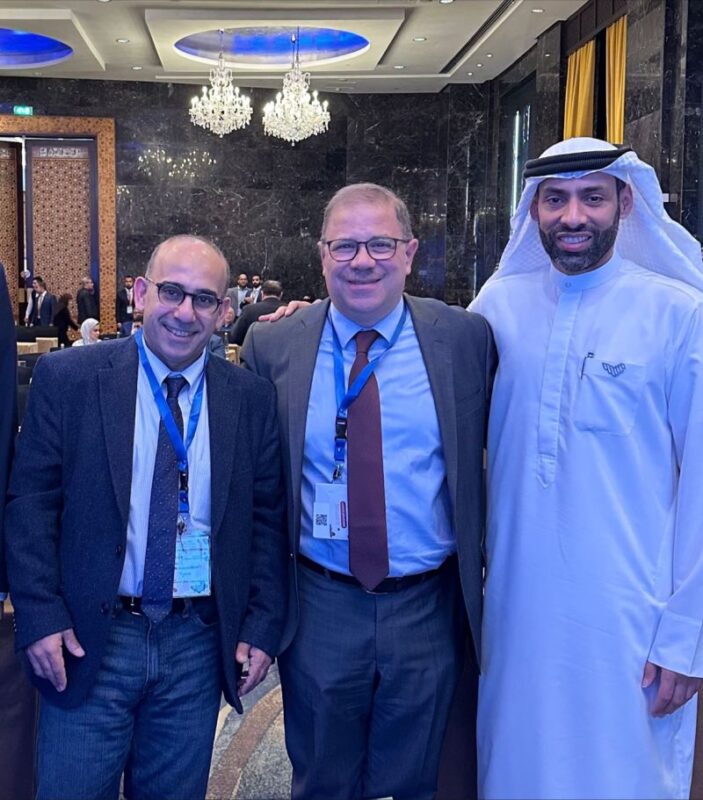 Humaid Al-Shamsi: I was honored to meet with our role models and world expert in BMT, Mohamad Mohty and Ali Bazarbashi