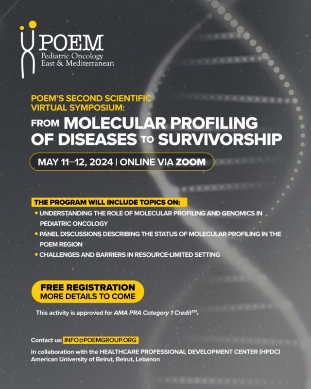 POEM’s Second Virtual Symposium on May 11-12, 2024 – POEM Group