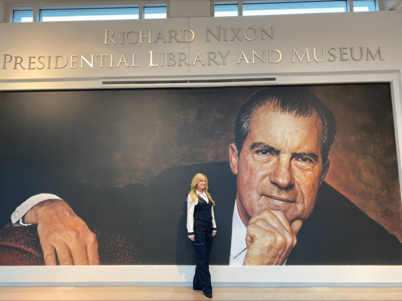 Michelle Barwick: I have Richard Nixon on one shoulder and Mary Lasker on the other giving me guidance