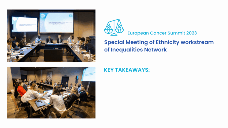 Let’s reflect on the insights that help create more inclusive and equitable cancer care – European Cancer Organisation