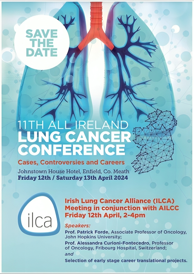Jarushka Naidoo: Save the date for the 11th All-Ireland Lung Cancer Conference