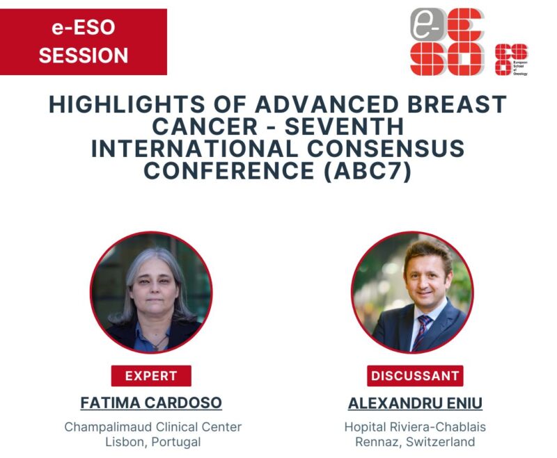 Learn more about what was discussed during this major international conference – European School of Oncology