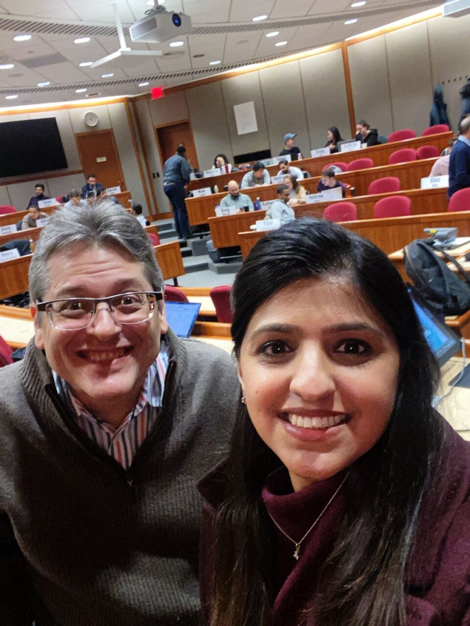 Fiza Shaukat: It was great speaking to the 2nd year Harvard Business School MS/MBA class